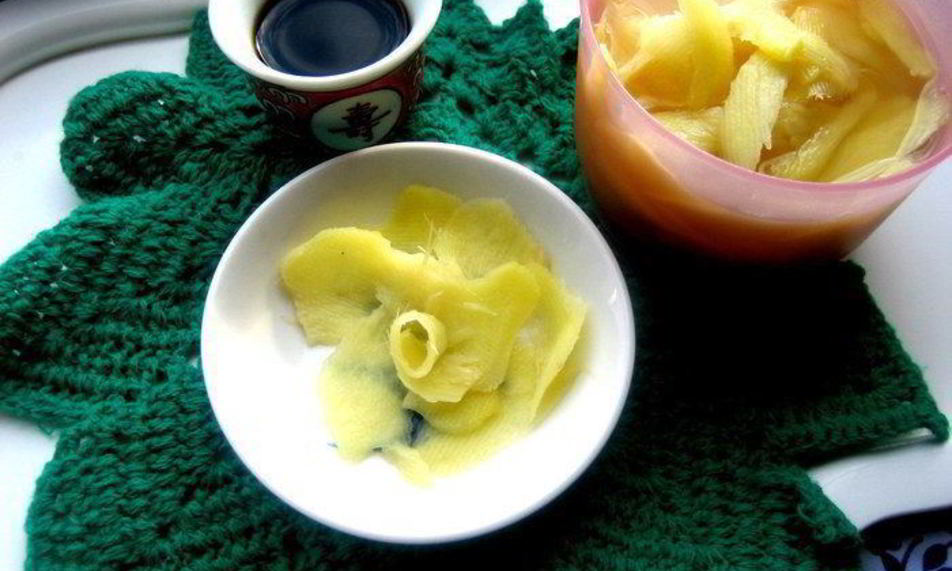 Рецепт маринованного имбиря