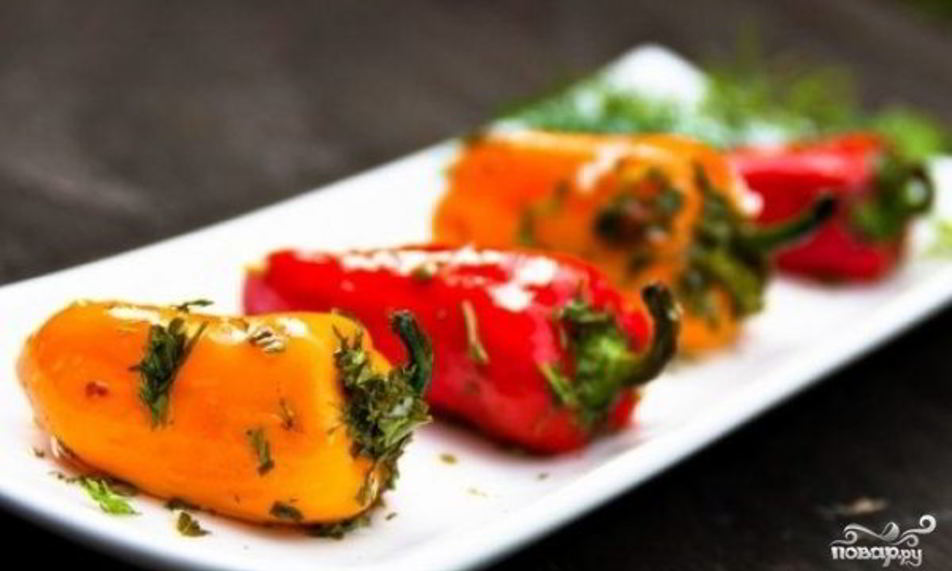 Рецепт маринованного перца без закатки