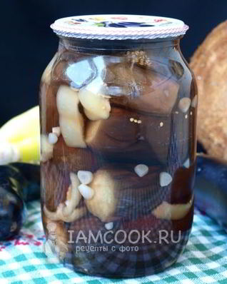 Маринованные баклажаны целиком на зиму