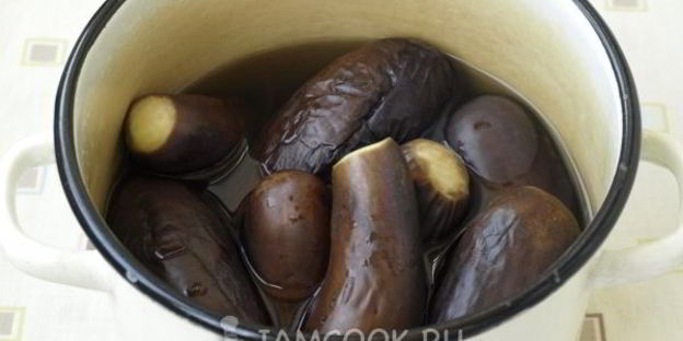 маринованные баклажаны целиком на зиму
