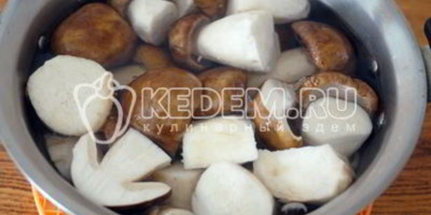 маринованные белые грибы закусочные