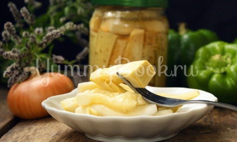 Рецепт маринованных кабачков с кетчупом чили
