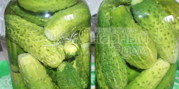 маринованные хрустящие огурчики на зиму