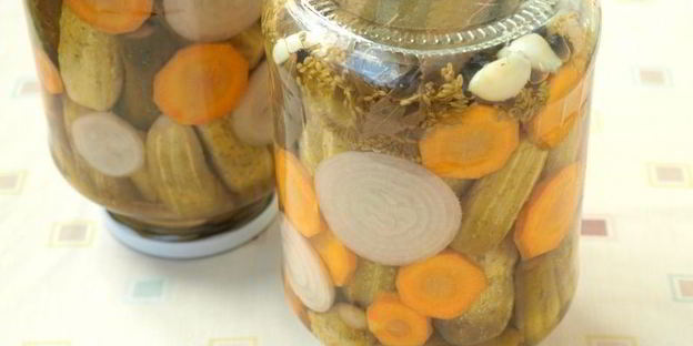 маринованные огурцы по-польски