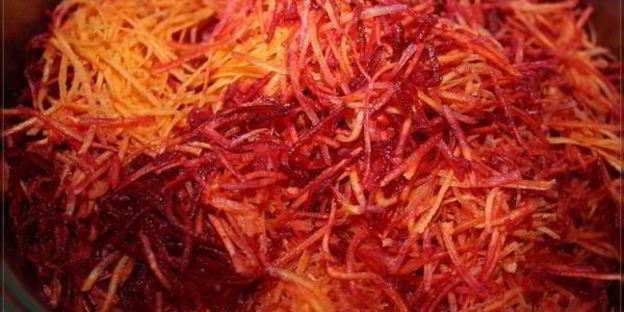 маринованные овощи осенние георгины