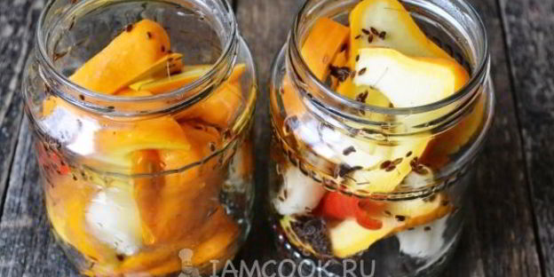 маринованные патиссоны без стерилизации