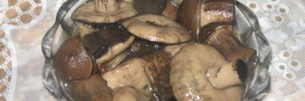 Маринованные подберезовики на зиму