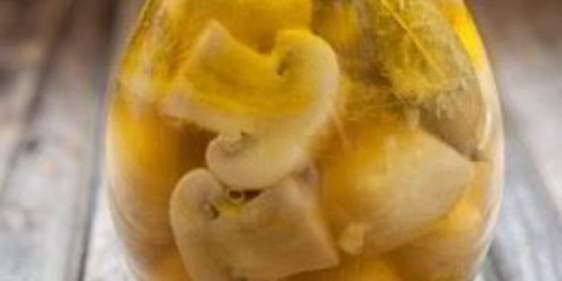 маринованные шампиньоны за 7 минут