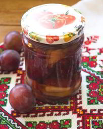 Маринованные сливы