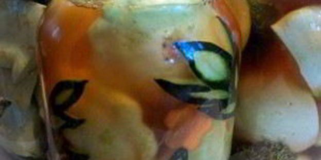 патиссоны, маринованные быстро