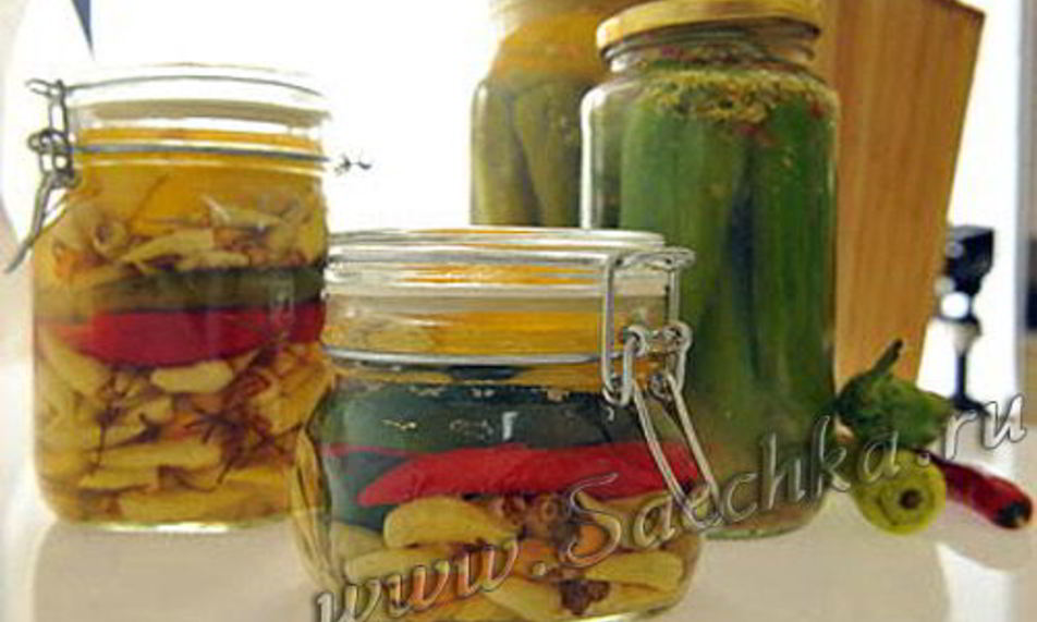 Рецепт перца маринованного