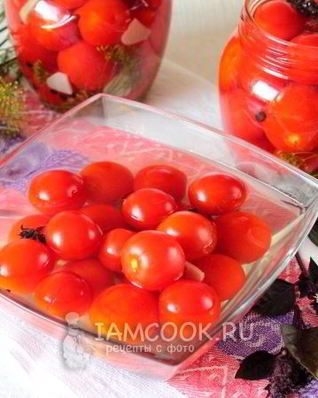 Пикантные маринованные черри