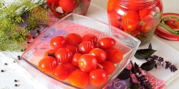 пикантные маринованные черри