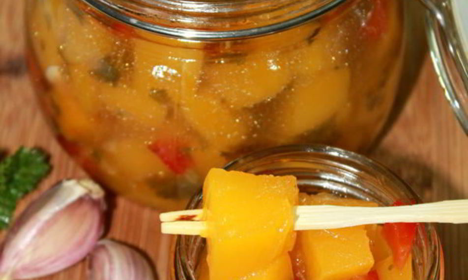 Рецепт тыквы маринованной