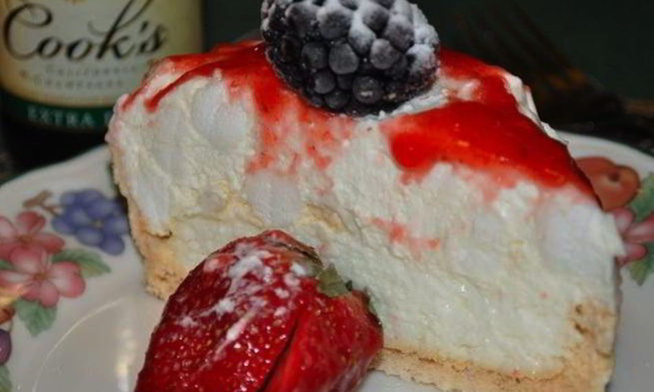 Рецепт меренги ягоды на облаке