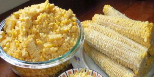 молодая кукуруза на зиму