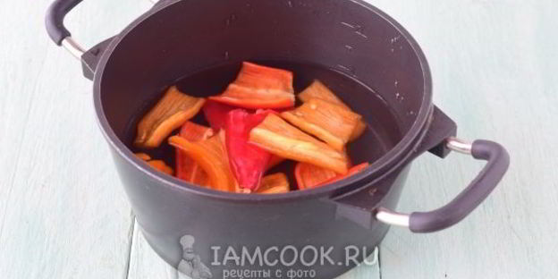 перец с яблоками на зиму