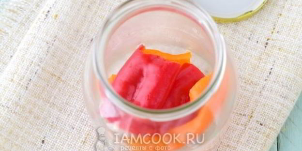 перец с яблоками на зиму