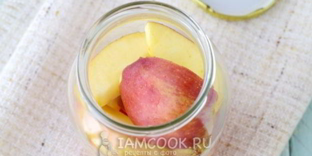 перец с яблоками на зиму