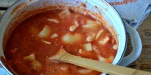 перец в томатном соке на зиму