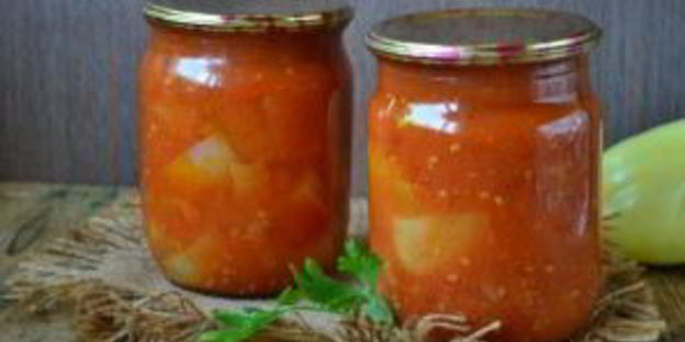 перец в томатном соке на зиму