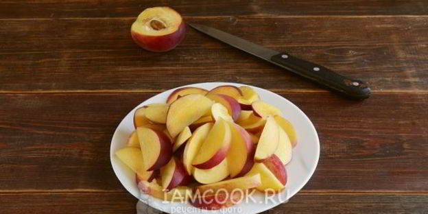 персики в собственном соку на зиму