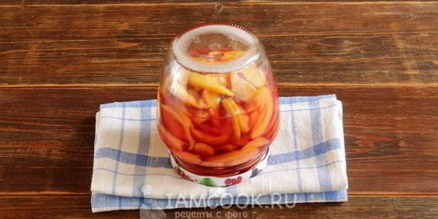 персики в собственном соку на зиму