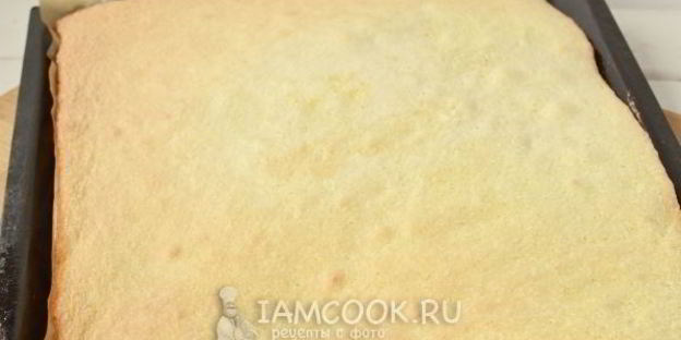 бисквитный рулет с повидлом