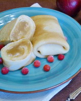 Блинчики с повидлом