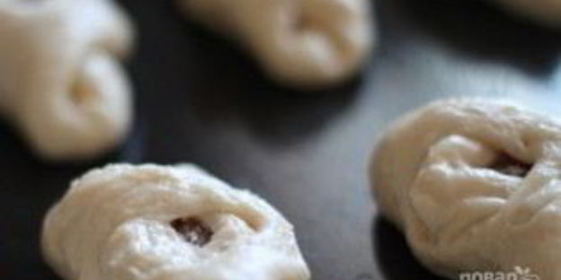 булочки с повидлом в духовке