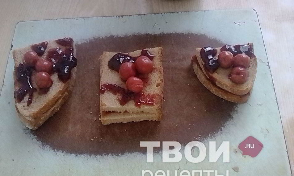 Рецепт бутера с повидлом