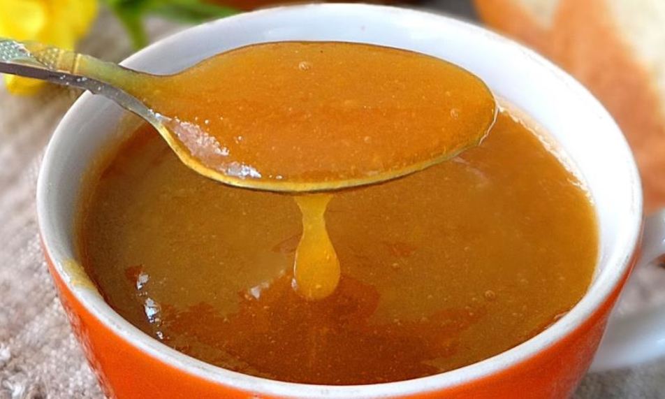 Рецепт быстрого повидла из персиков