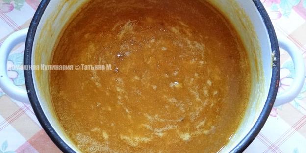 быстрое повидло из персиков