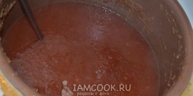 грушевое повидло с цитрусовыми в мультиварке