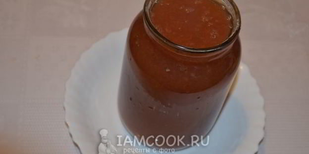 грушевое повидло с цитрусовыми в мультиварке