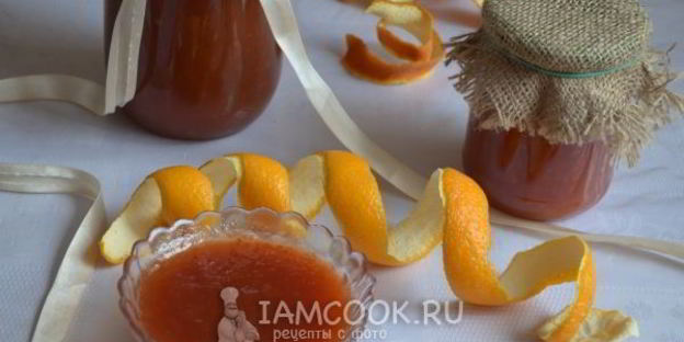 грушевое повидло с цитрусовыми в мультиварке