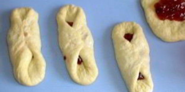 латвийские булочки с повидлом