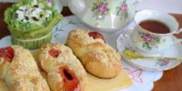 латвийские булочки с повидлом