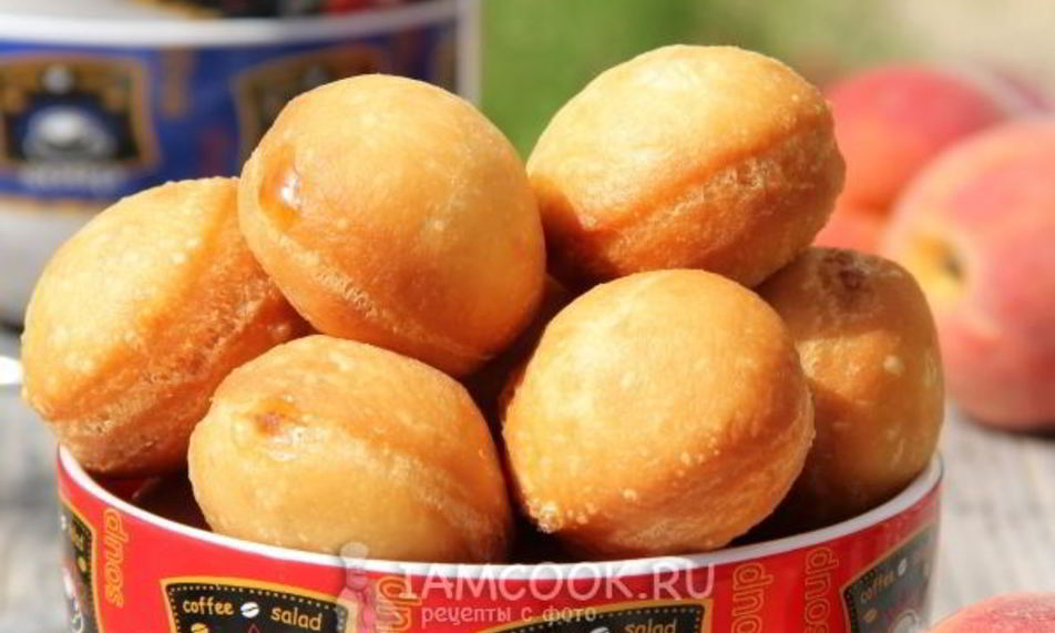 Рецепт пончиков с повидлом