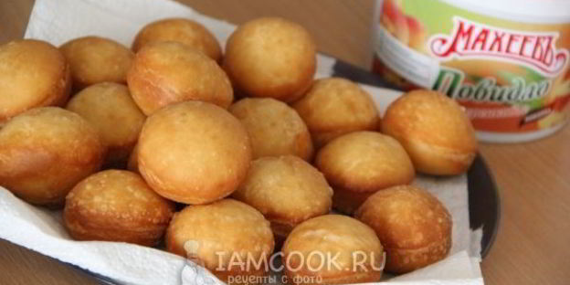 пончики с повидлом
