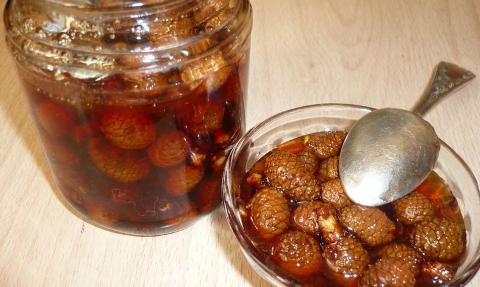 Рецепт повидла из шишек