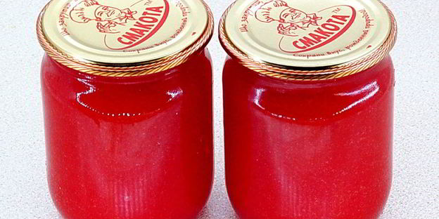 повидло из яблок и калины