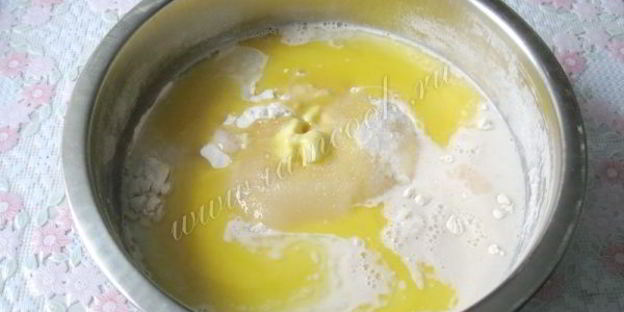 сдобный рулет с повидлом