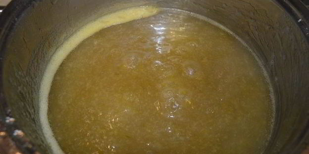 яблочное повидло с цитрусами