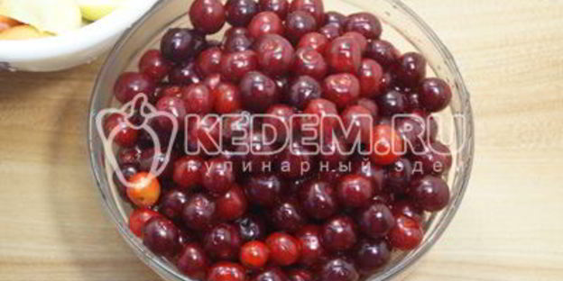 яблочное повидло с вишней бабушкино