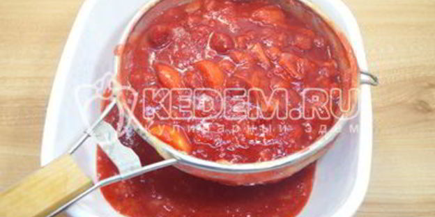 яблочное повидло с вишней бабушкино