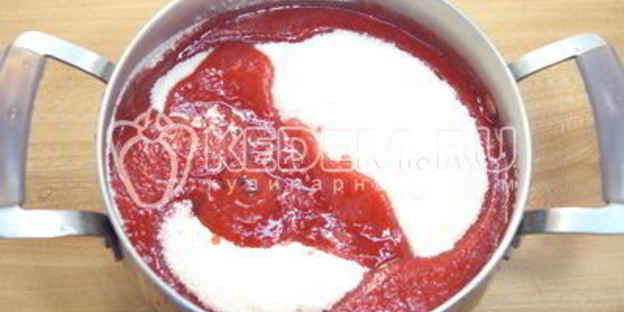 яблочное повидло с вишней бабушкино