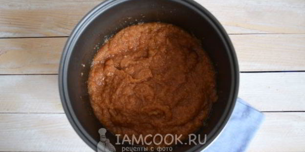 яблочное повидло в мультиварке на зиму