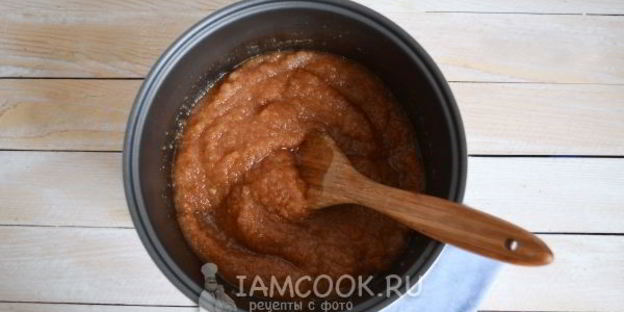 яблочное повидло в мультиварке на зиму