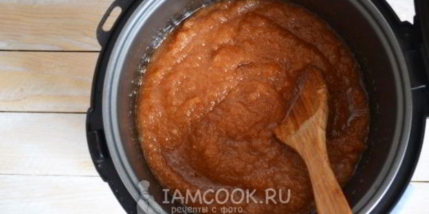яблочное повидло в мультиварке на зиму